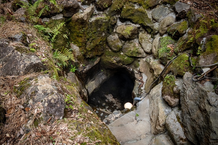 【溶岩洞窟風呂】まさに洞窟！源泉掛け流しの秘湯へ