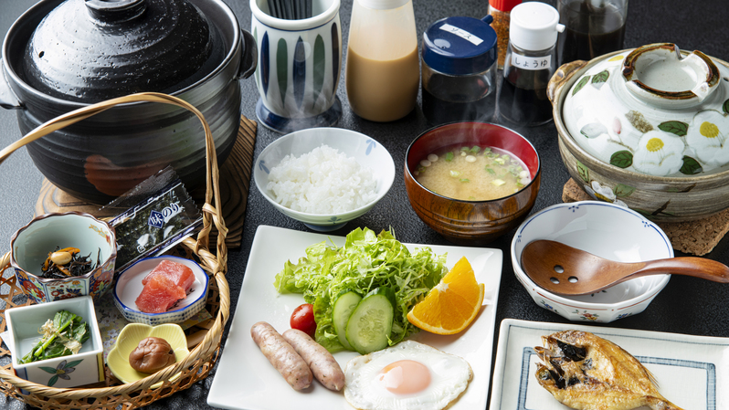 【朝食のみ】ドリップコーヒー付き！栄養満点の和定食で1日をスタート