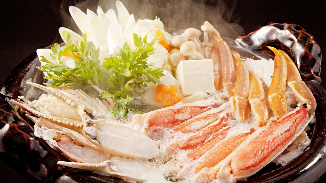 【スタンダード】人気No1★蟹1人1杯付！蟹刺し・焼きがに・カニ味噌・かに鍋！色々な食べ方で大満足