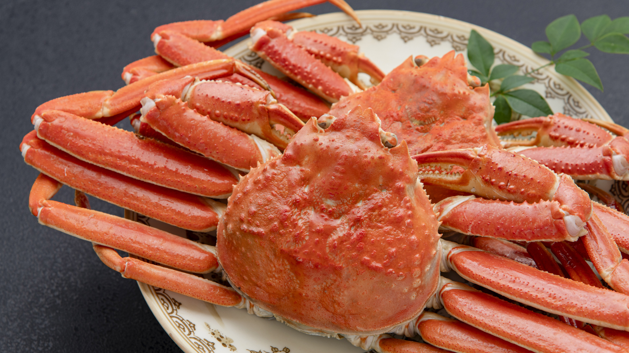 *【食事】夕食一例（茹で蟹）