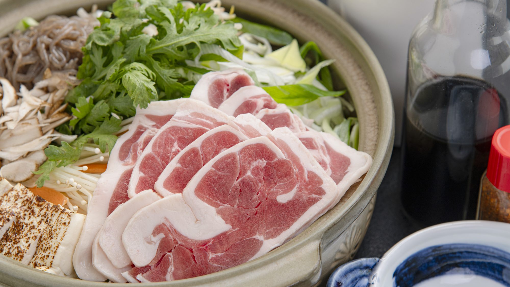 *【食事】夕食一例（鴨鍋）