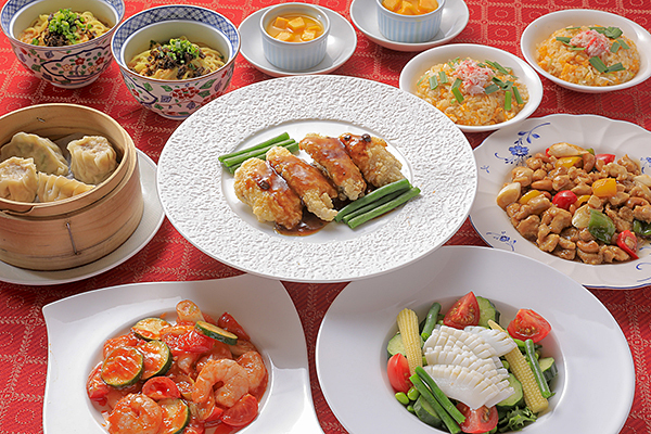 ≪２食付≫中国料理【萬里】の今月のおすすめコース付きプラン★駐車場無料 