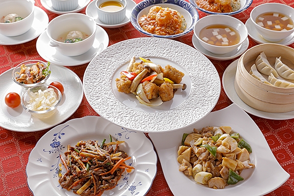 ≪２食付≫中国料理【萬里】の今月のおすすめコース付きプラン★駐車場無料 