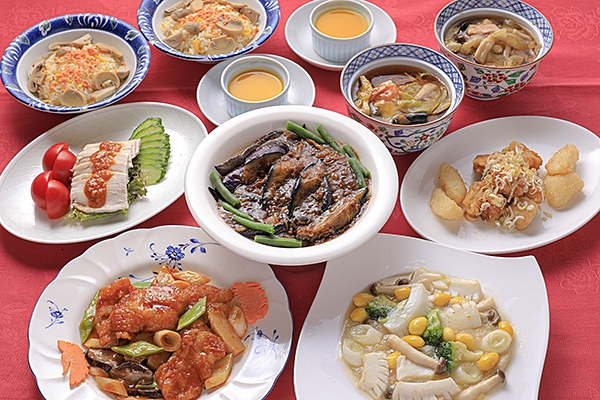 ≪２食付≫中国料理【萬里】の今月のおすすめコース付きプラン★駐車場無料 