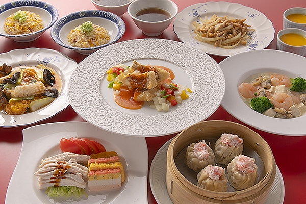 ≪２食付≫中国料理【萬里】の今月のおすすめコース付きプラン★駐車場無料 