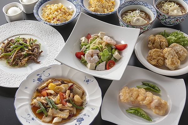 ≪２食付≫中国料理【萬里】の今月のおすすめコース付きプラン★駐車場無料 