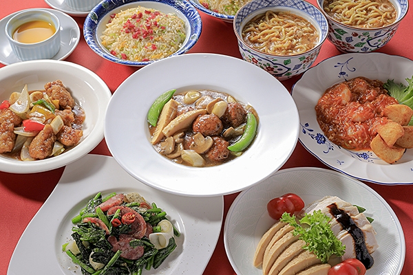≪２食付≫中国料理【萬里】の今月のおすすめコース付きプラン★駐車場無料 