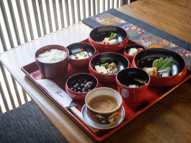 松見庵　精進朝食