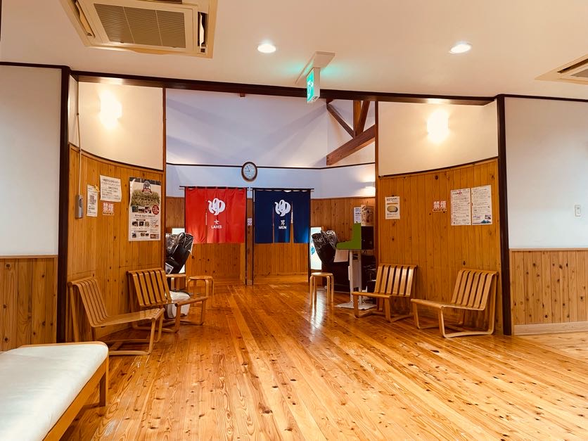 大浴場前　ご休憩所