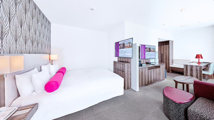 プリビレッジキング 【32平米】キングベッド1台