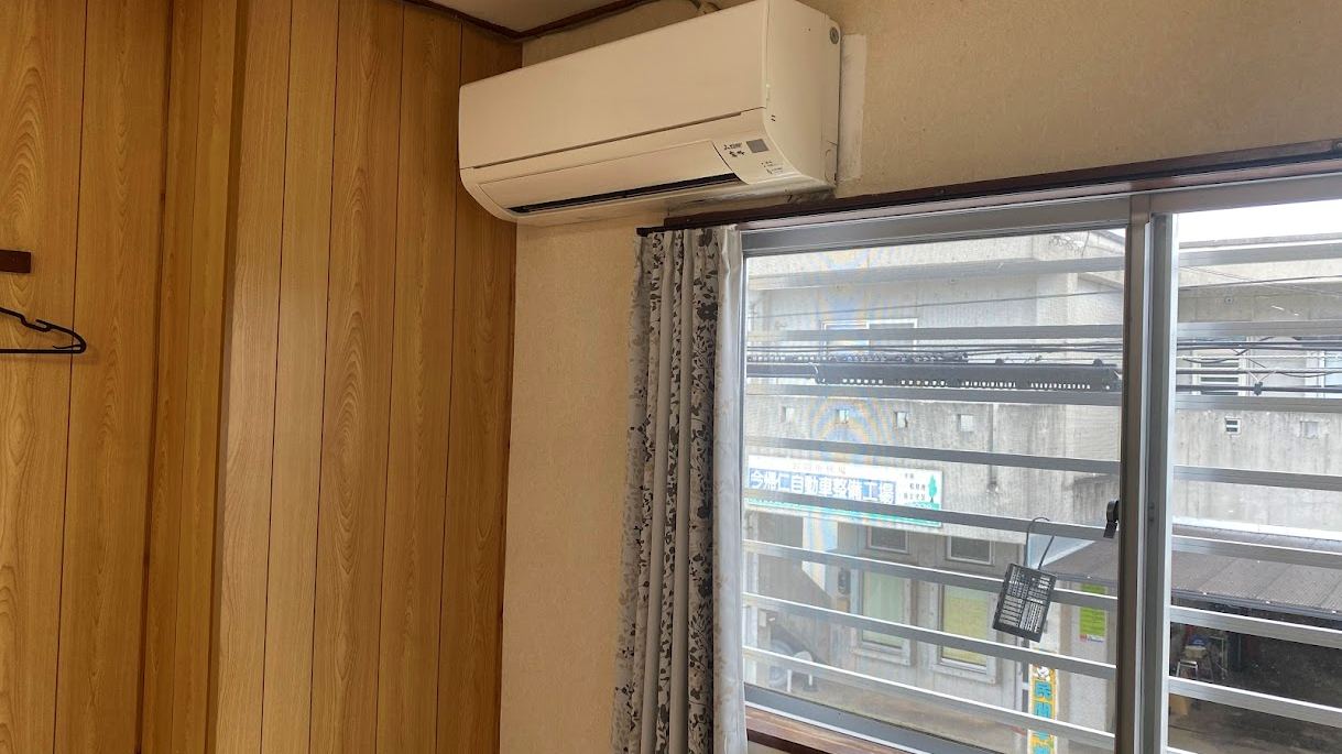 *【客室設備】エアコンも完備しております。