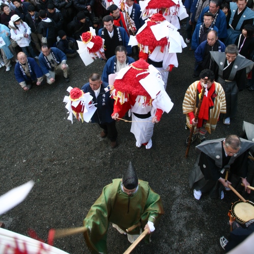 ◆【田の神祭り】別名「花笠まつり」とも呼ばれる国指定重要文化財のまつり