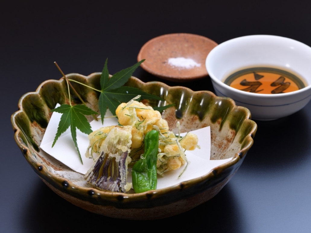 スタンダードな季節の京会席と国産牛ステーキのよくばりプラン♪