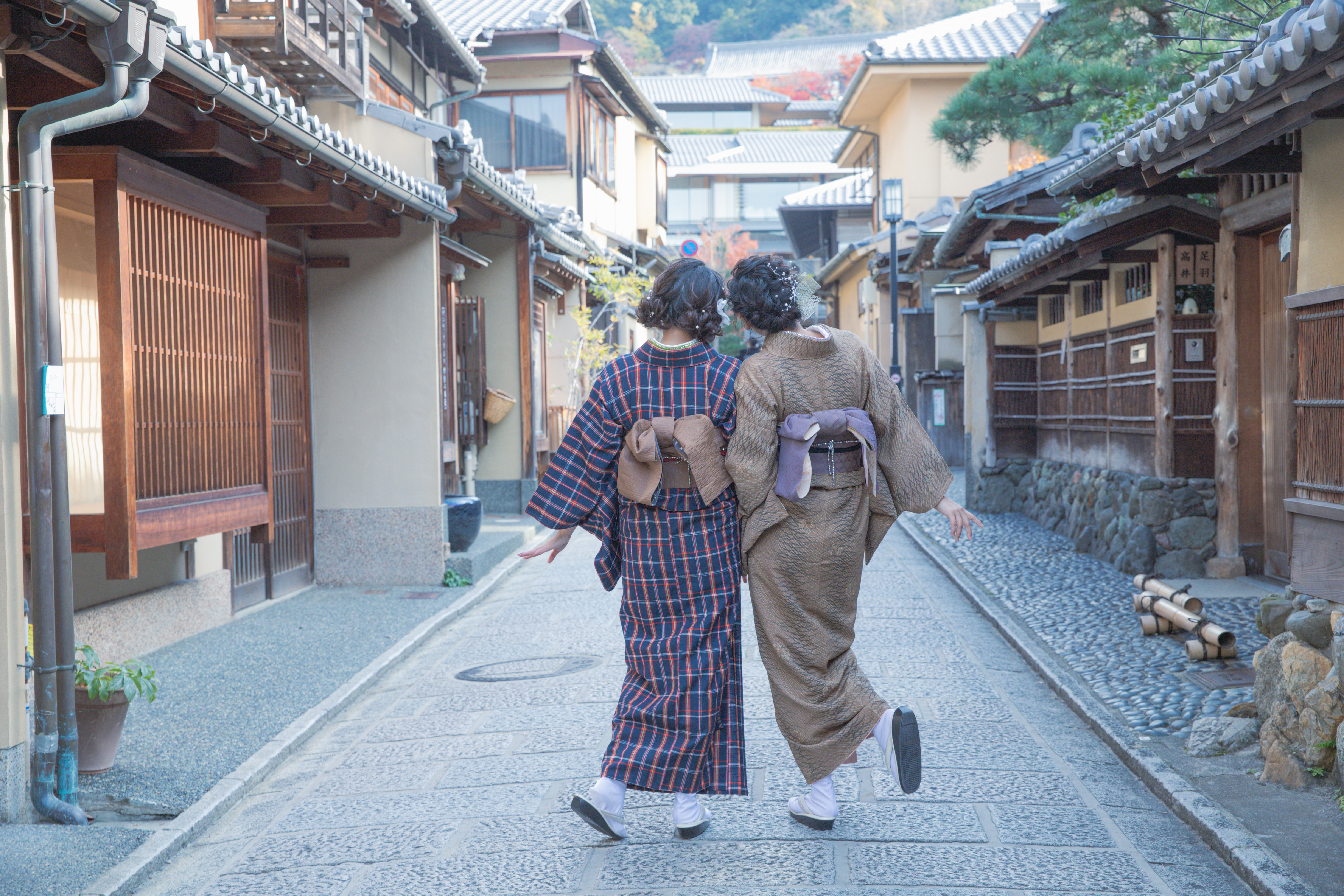 京の街を着物で散策しませんか。