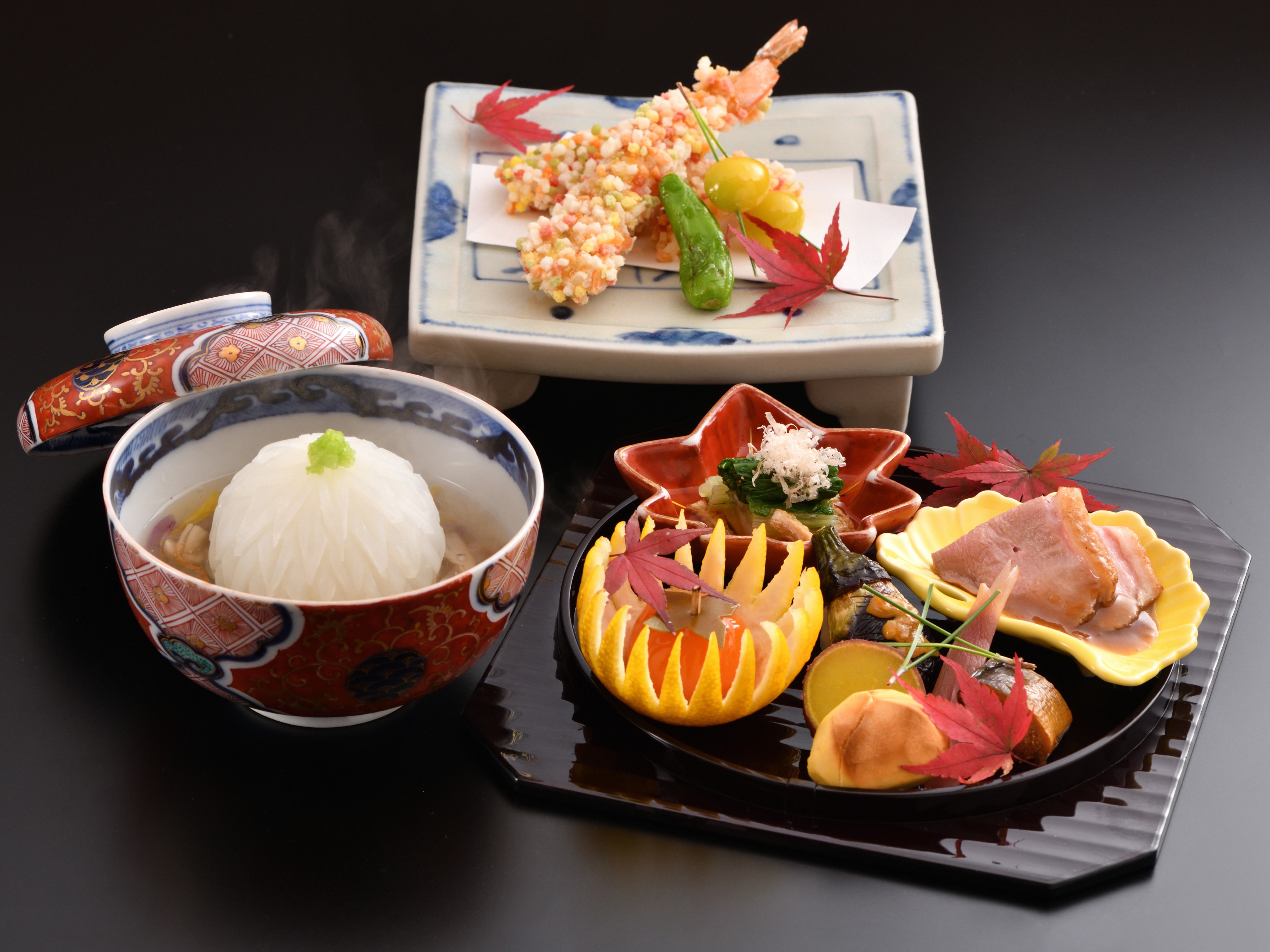 秋の料理長特選会席イメージ