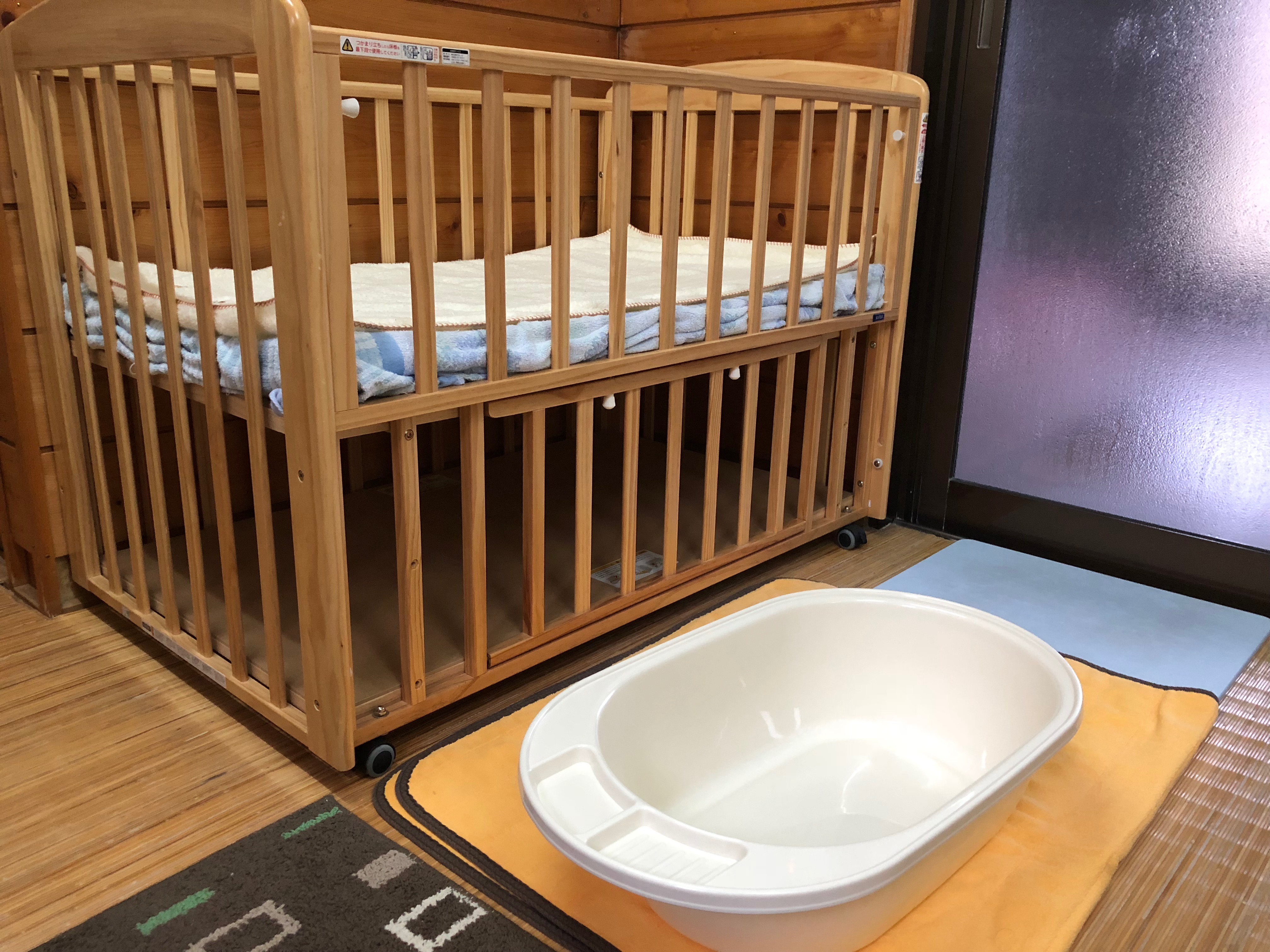 小さなお子様連れでも安心