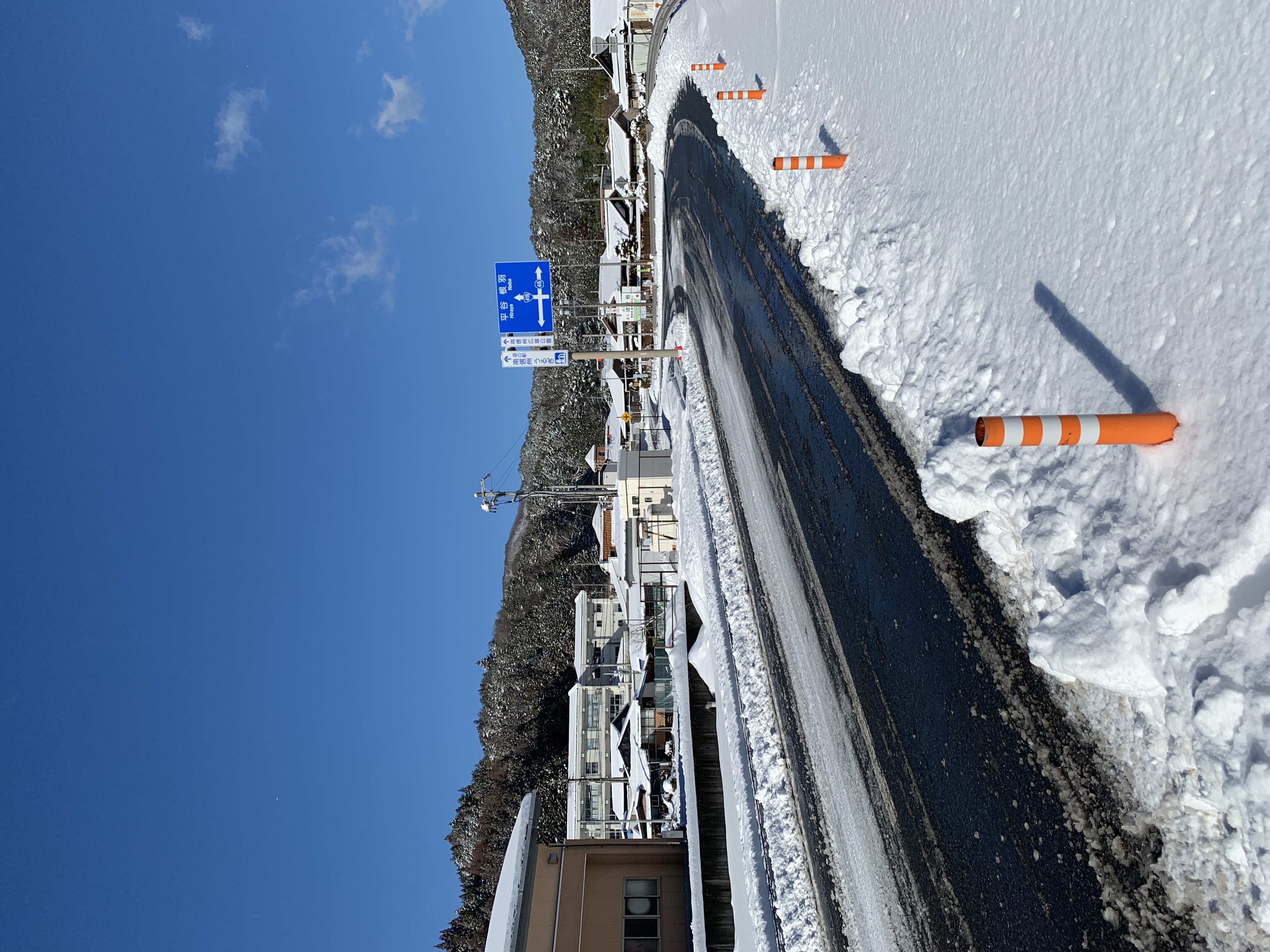 冬　村内の様子