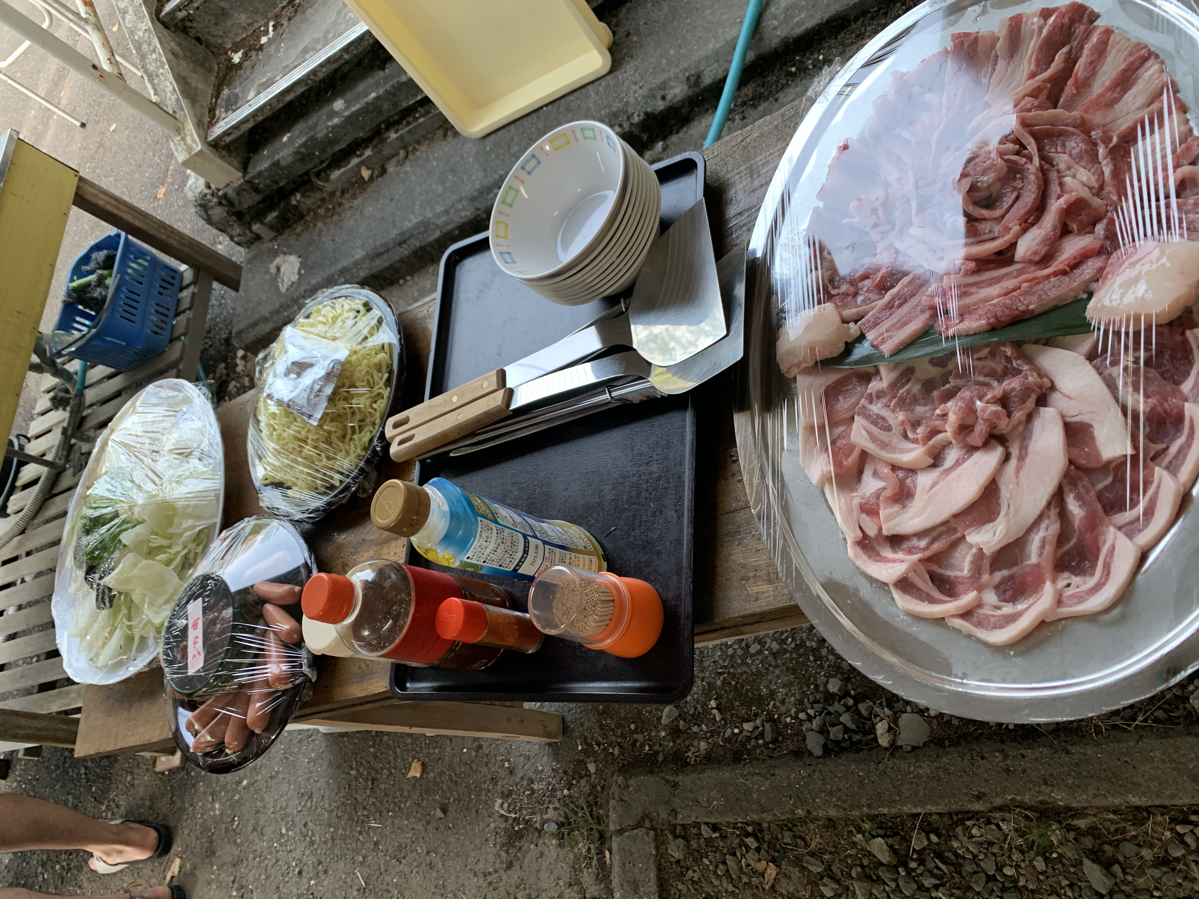 【お外でバーベキュープラン】