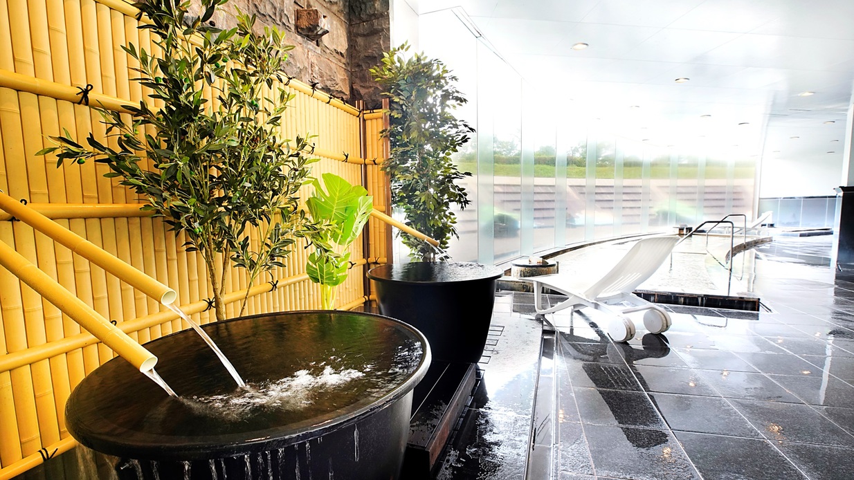 本館地下1階【温泉大浴場 オクシア】壺風呂(水風呂)