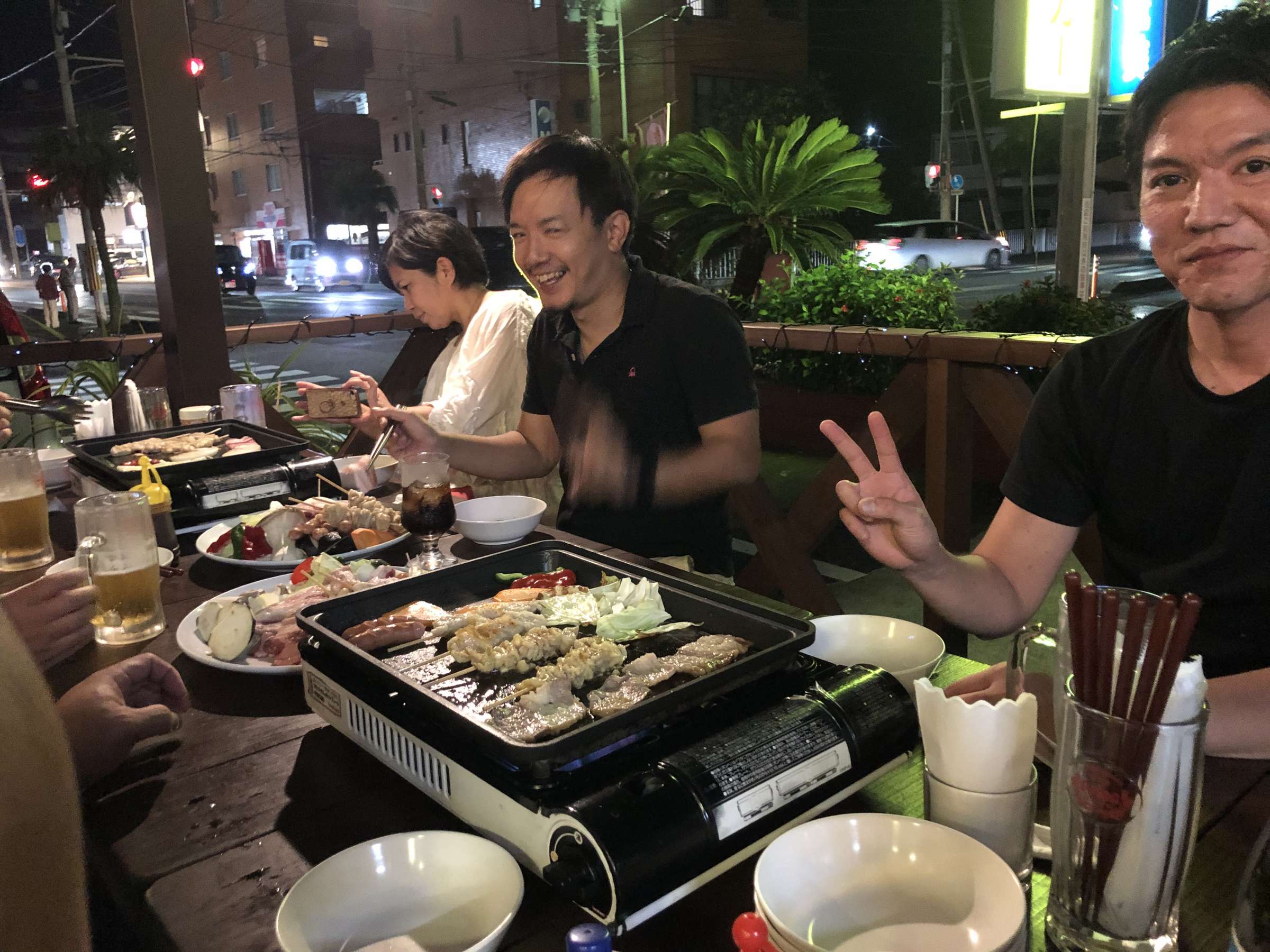 テラスバーベキュー