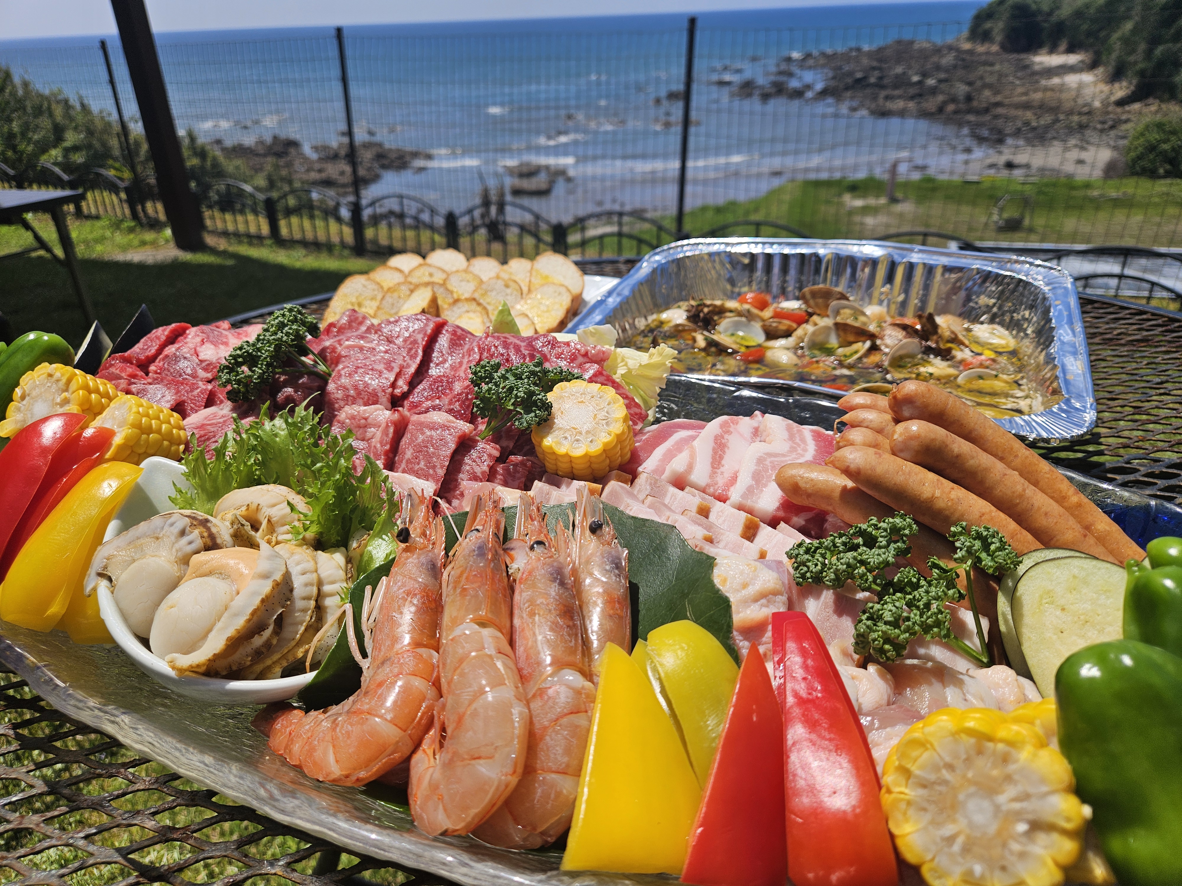 夏季限定夕食　バーベキュープラン