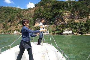 気の合う仲間とのんびりと。