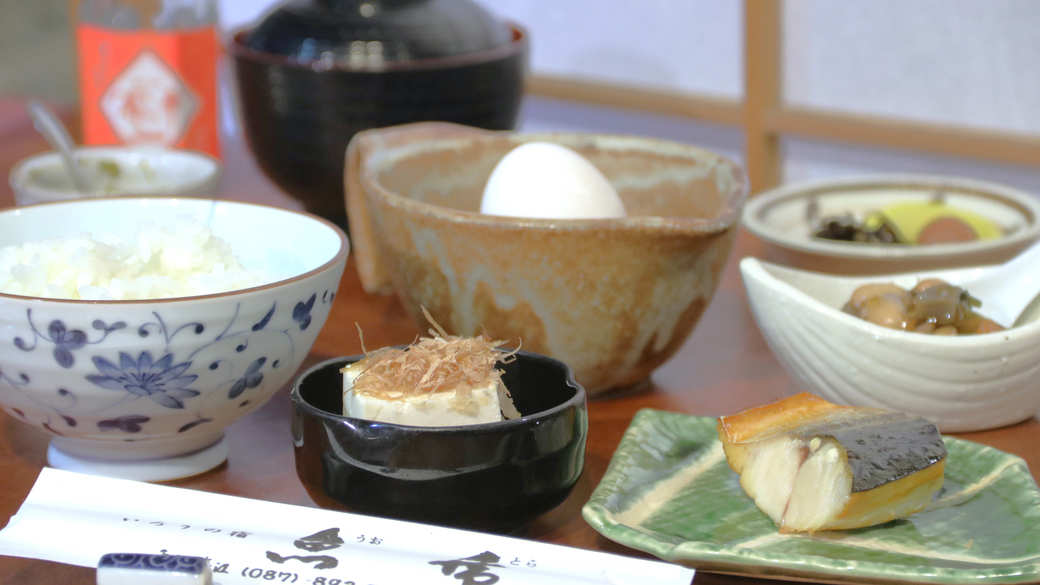 《1泊朝食》地元の新鮮食材を使用した和朝食☆夜はゆっくり・朝はしっかり！