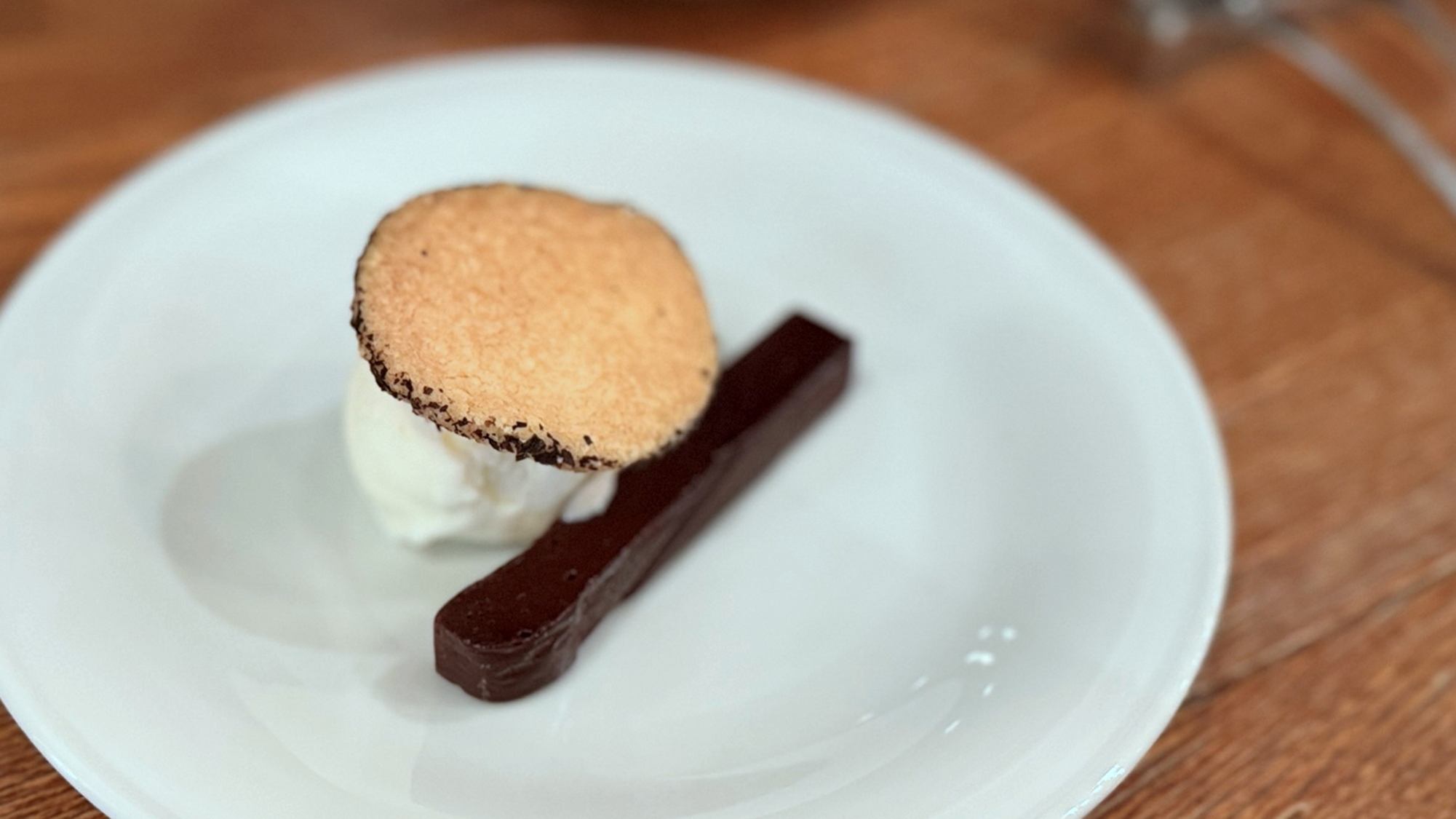 【島のイタリアンコース】テリーヌショコラと五島の塩ジェラート（2026年3月まで）