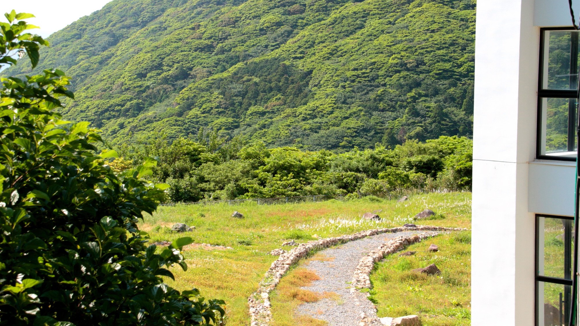 大自然に癒される散策路