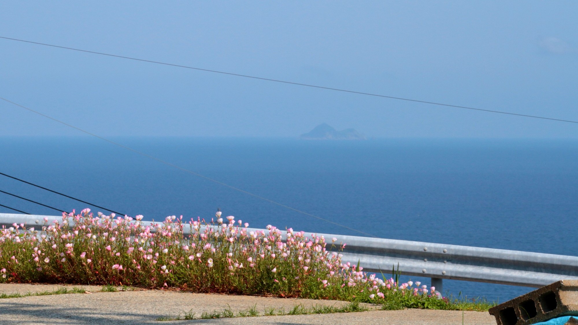 五島の海を一望