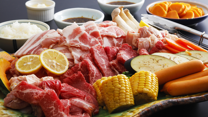 【一泊夕食◇BBQプラン】＜朝食無しだから宿でゆっくり派に最適◎＞夕食はテラスでBBQを堪能！