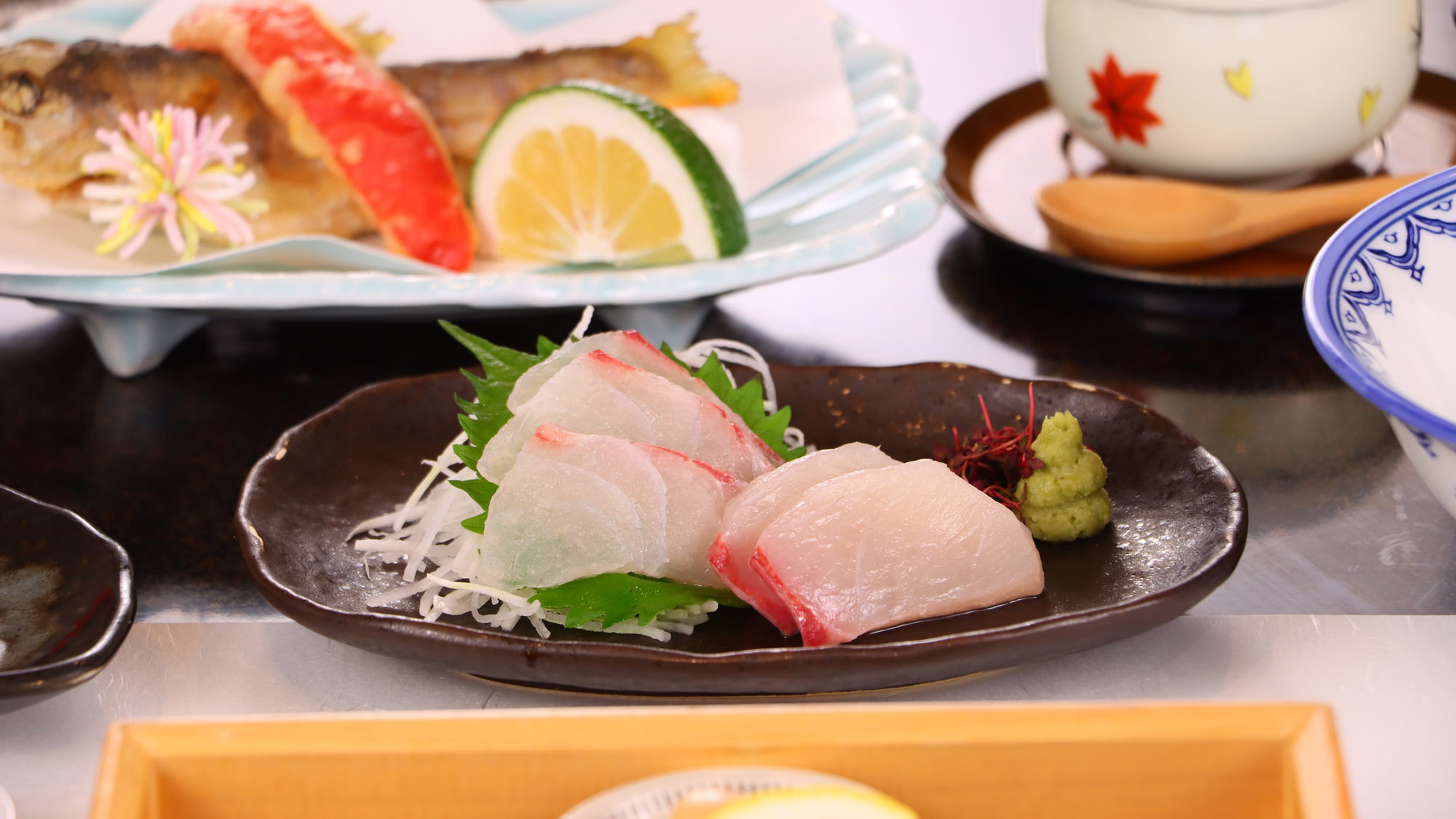 ＜夕食＞お造り_