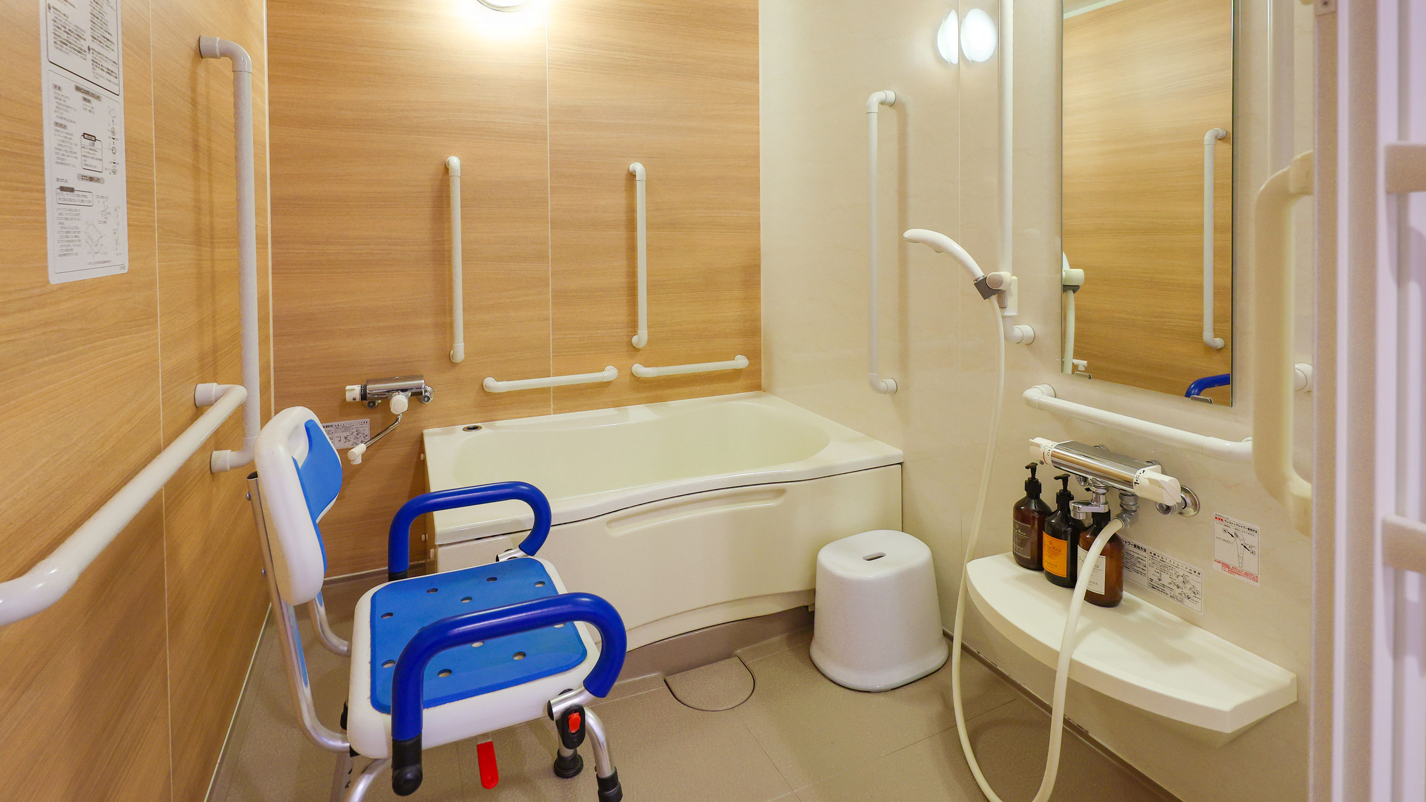 【禁煙】スタンダードフォース バリアフリー内風呂あり(海側)※イメージ