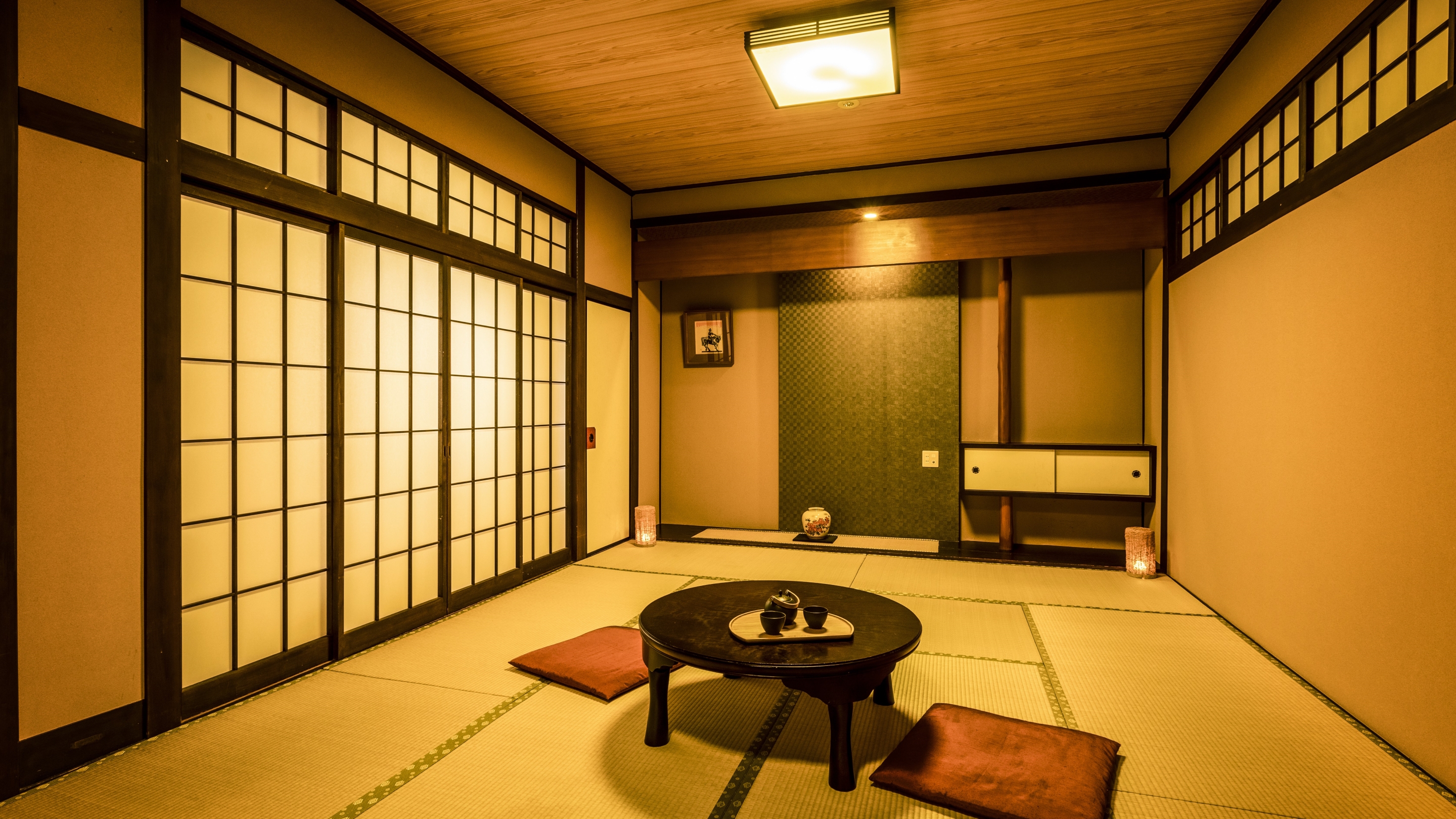 わんちゃん スタンダード和室10畳　※客室の一例