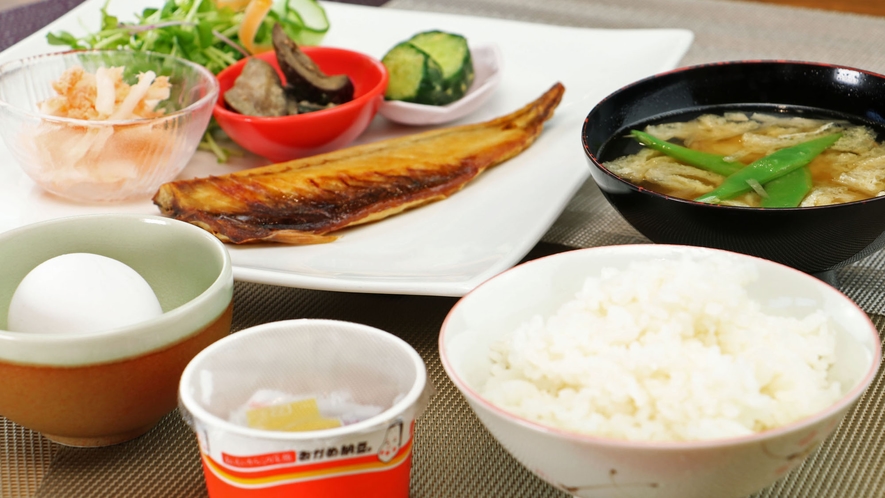 【こだわり朝食】当館のお米は契約農家からの直送です。青森県のブランド米『津軽ロマン』