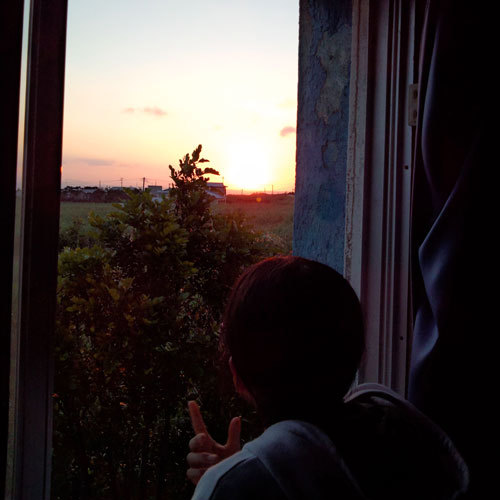 You can relax and enjoy the sunset from your room!