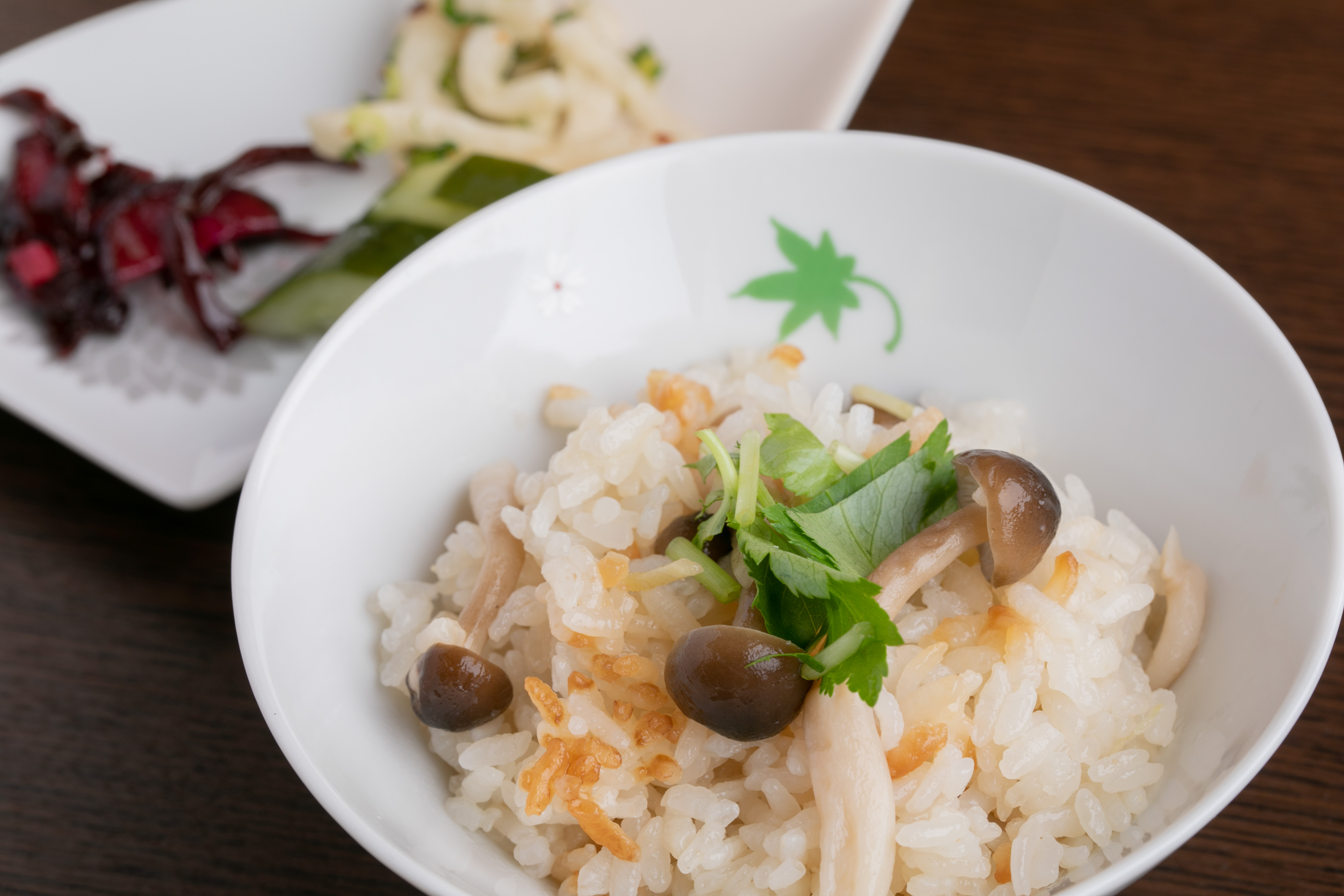 ヴィーガン会席の炊き込みご飯