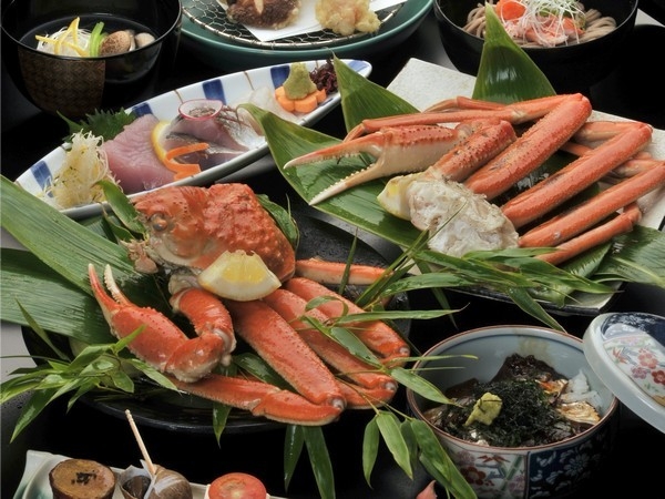 １１〜３月【蟹取県★蟹会席】本ズワイガニ付き地魚会席プラン