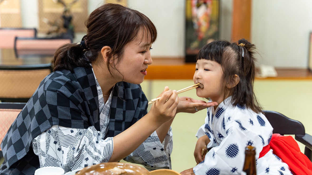 【ファミリープラン】大人1名様につき幼児1名様の食事代が無料！お子様の笑顔溢れるキッズルーム完備！