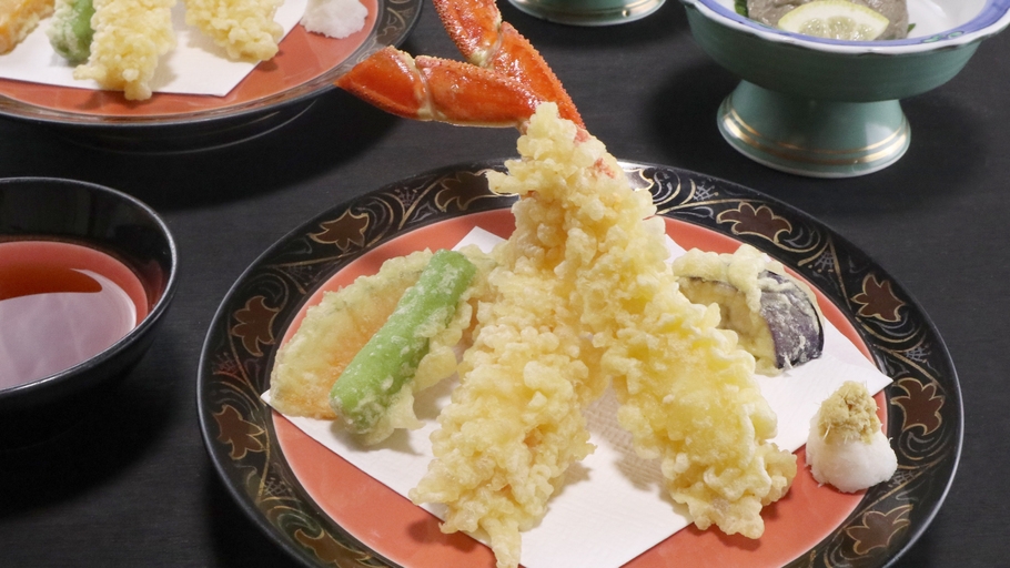 夕日ヶ浦温泉で味わう 【焼き蟹プラン｜別館】 お一人様たっぷりカニ一匹半！春の丹後観光へ