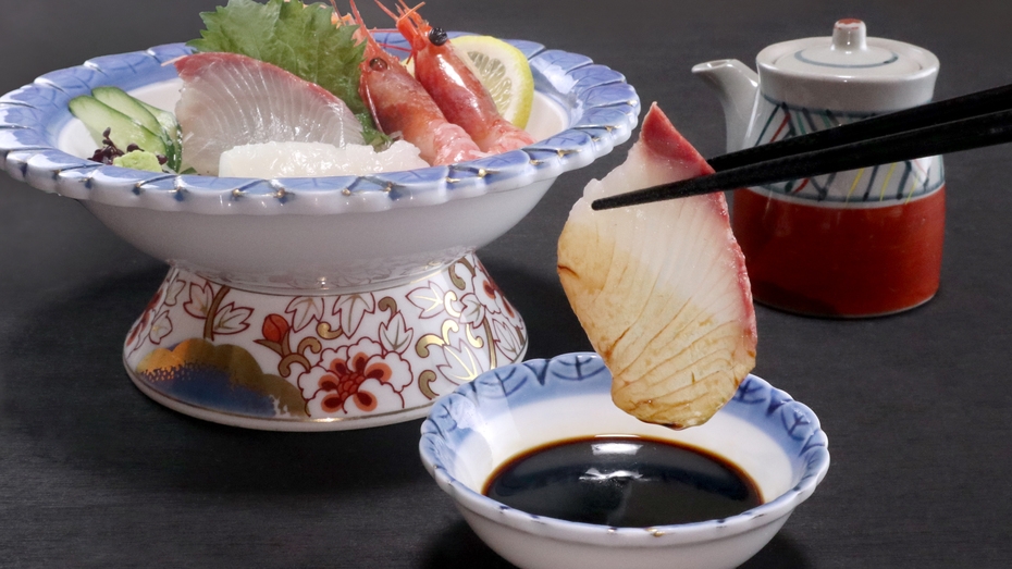 獲れたて魚が自慢！【会席プラン｜別館】海水浴の後は露天風呂と部屋食で寛ぐ夏の京丹後