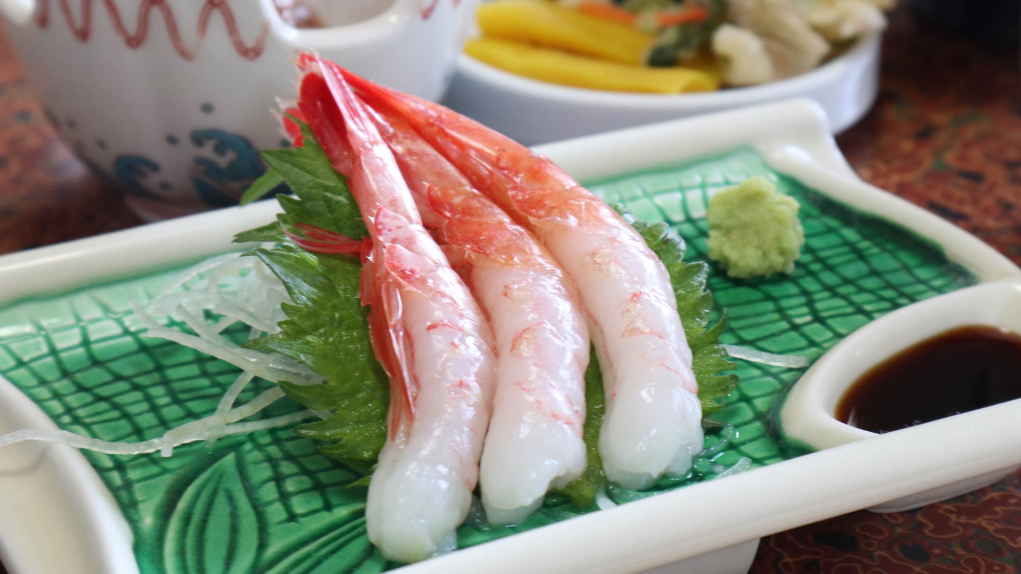 甘エビのお造り