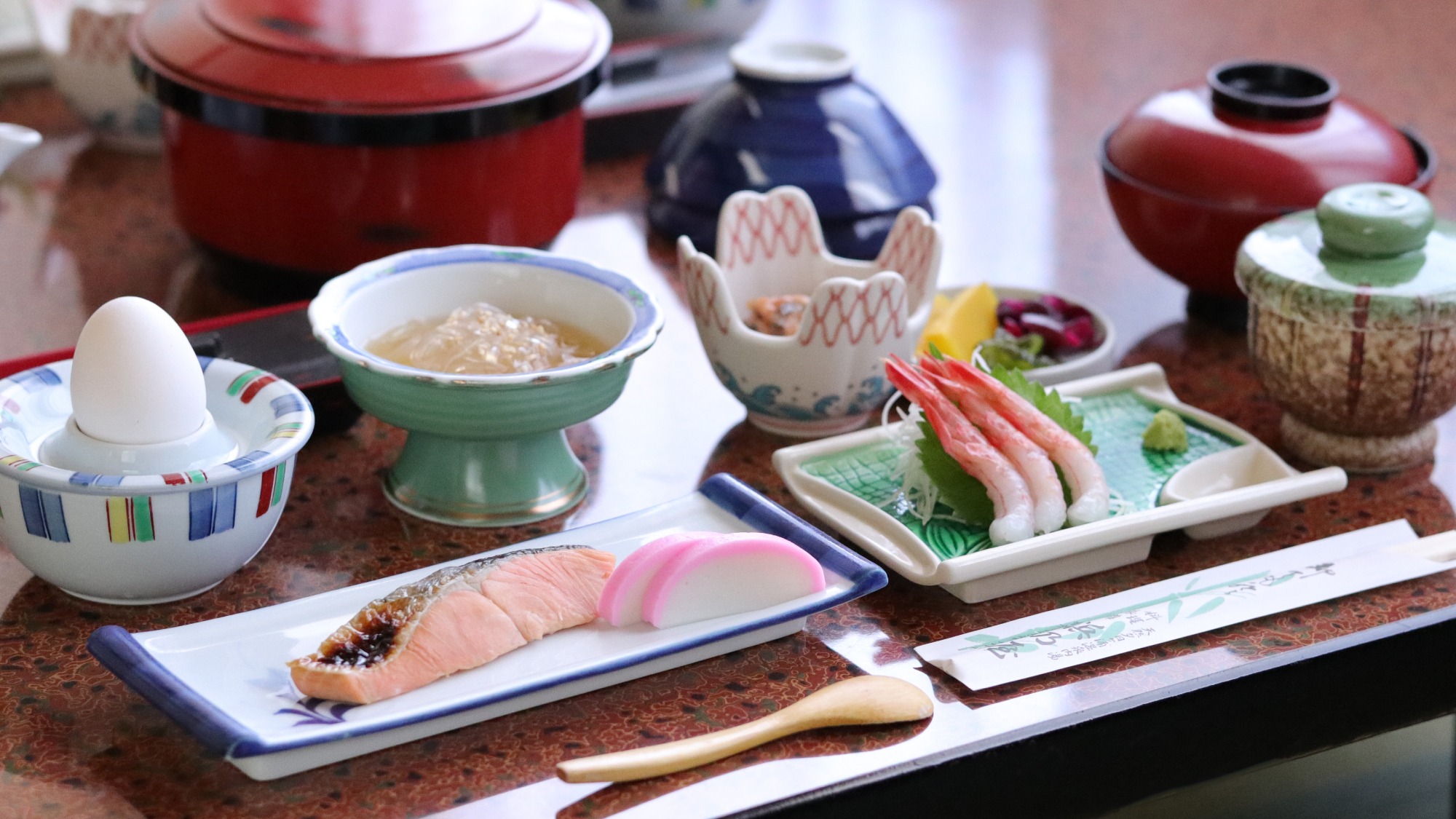 浜乃屋の朝ごはん