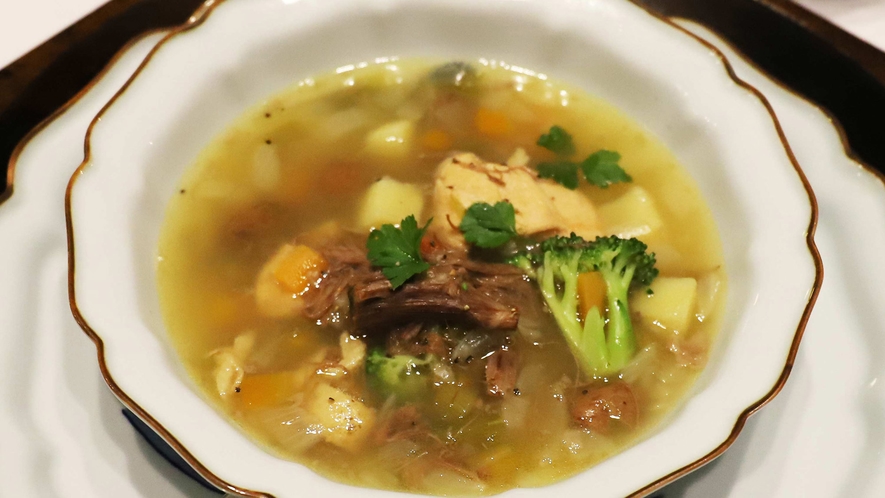 【夕食】スープ（一例）