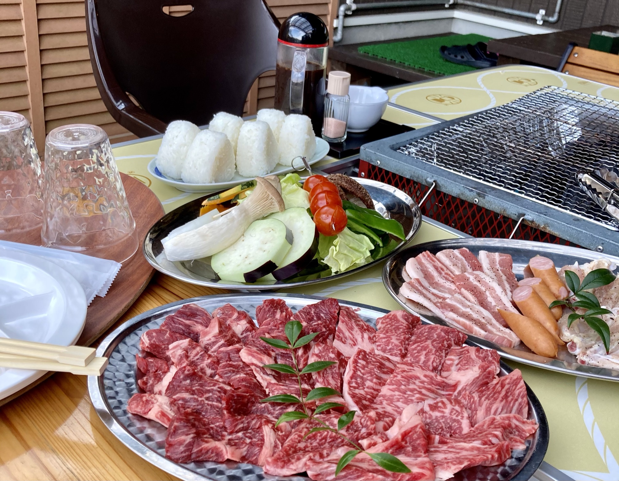 手ぶらでBBQ