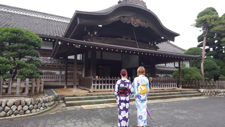 【川越城本丸御殿】埼玉県指定文化財になります。