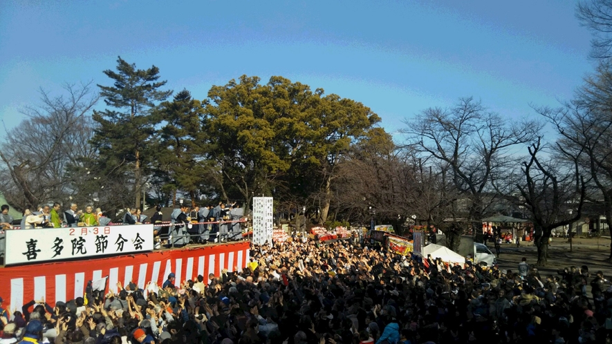 【節分会】毎年2月3日、喜多院にて開催されます。