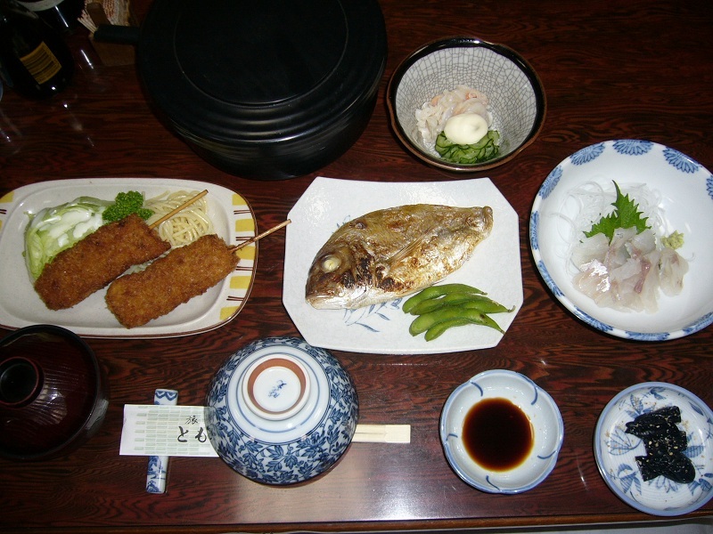 夕食