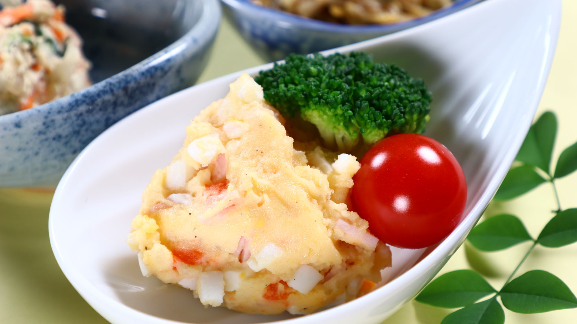 朝食の一例☆サラダ*