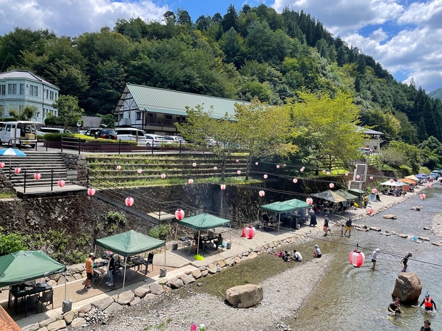 【期間限定】大和牛ステーキ付！大和牛と豪華海鮮ＢＢＱプラン〜ご夕食は河原でＢＢＱ〜